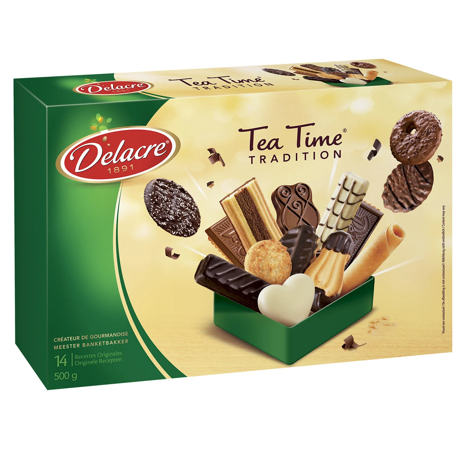 Biscuits Assortiment Tea Time  500g - Delacre