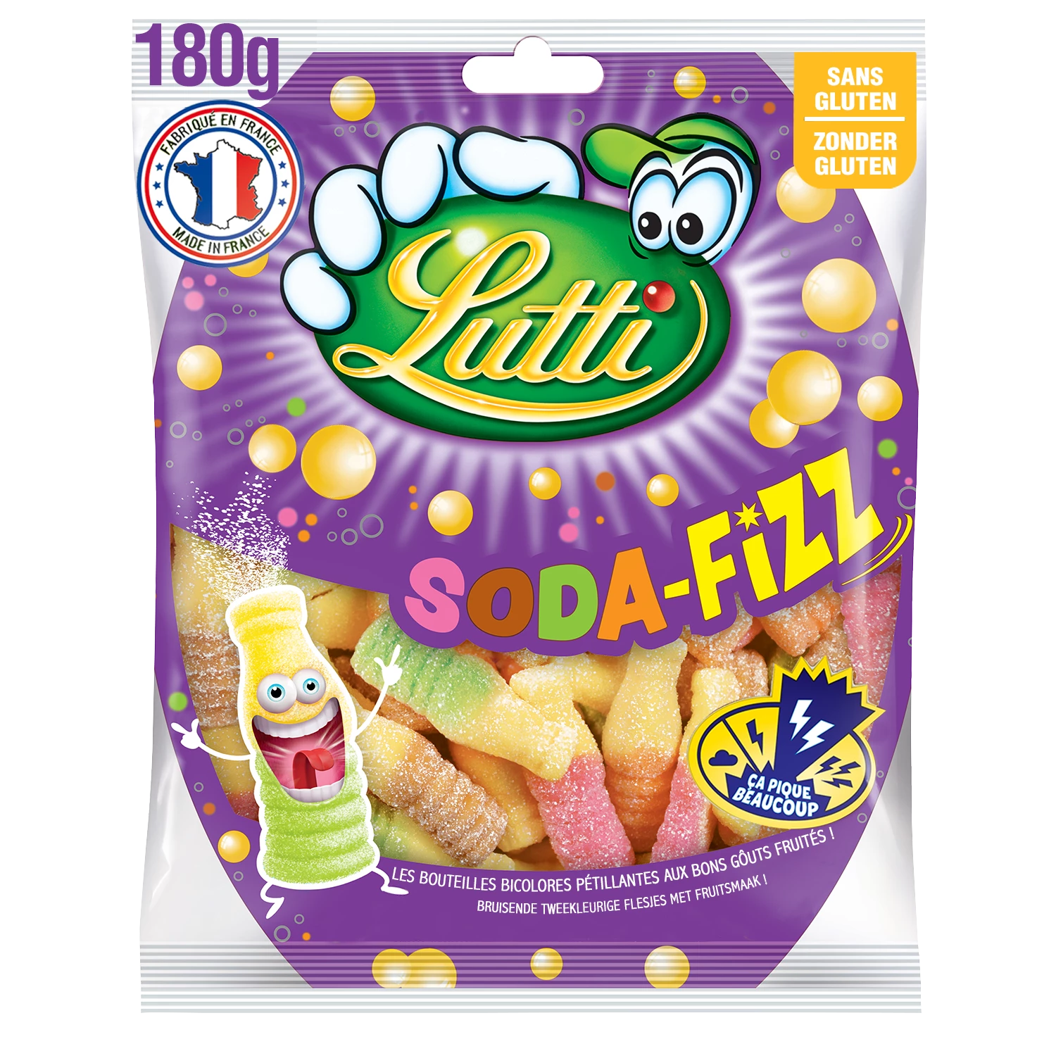 Lutti Soda Fizz 180g