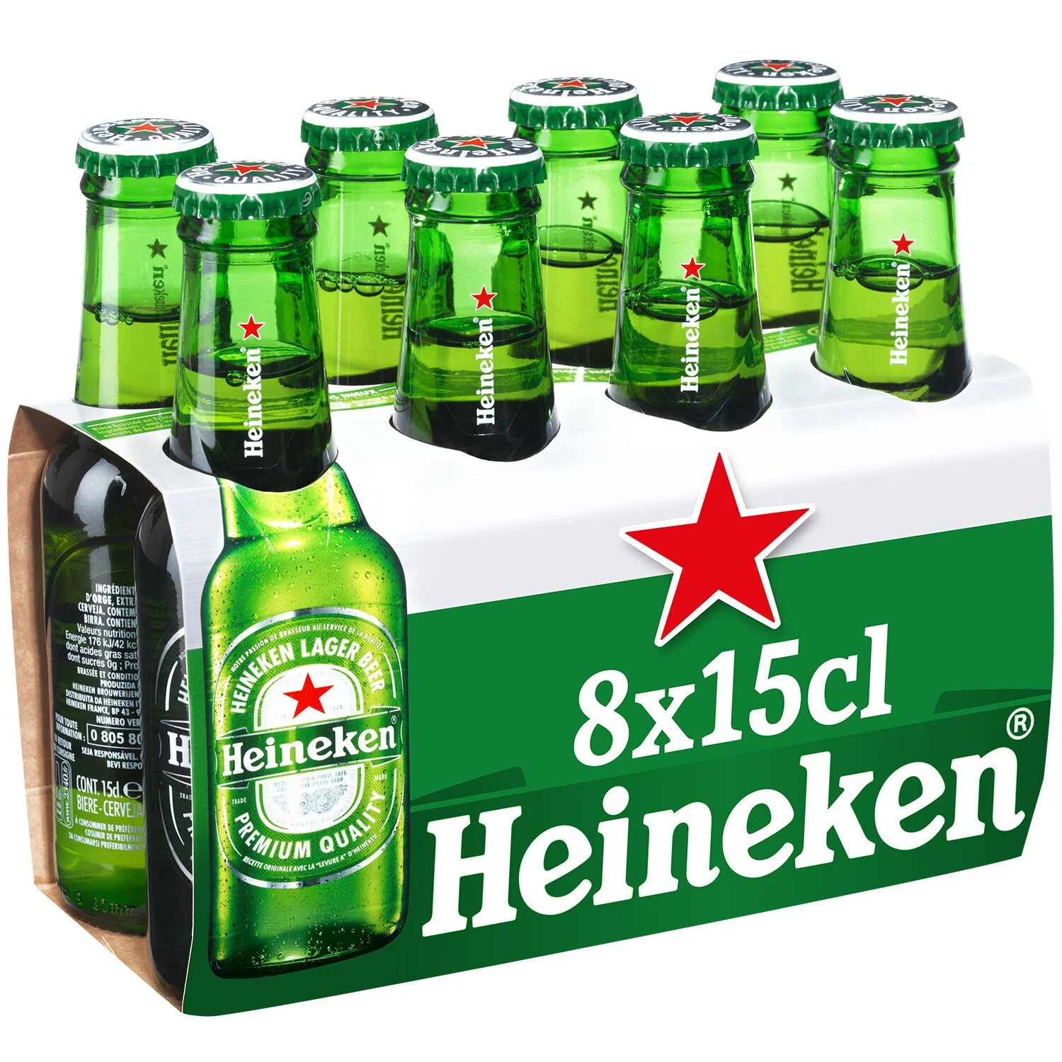 Ble 8x15cl Biere Heineken 5 V