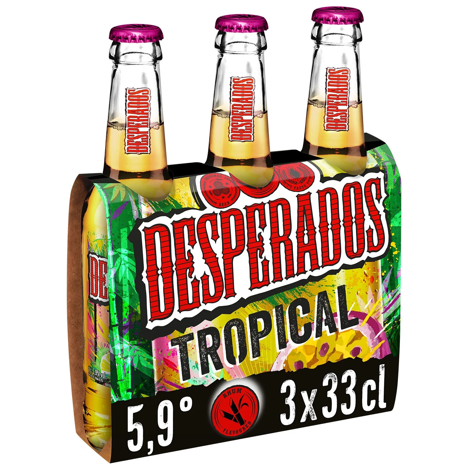 3x33cl Desperados 5 9 Tropical