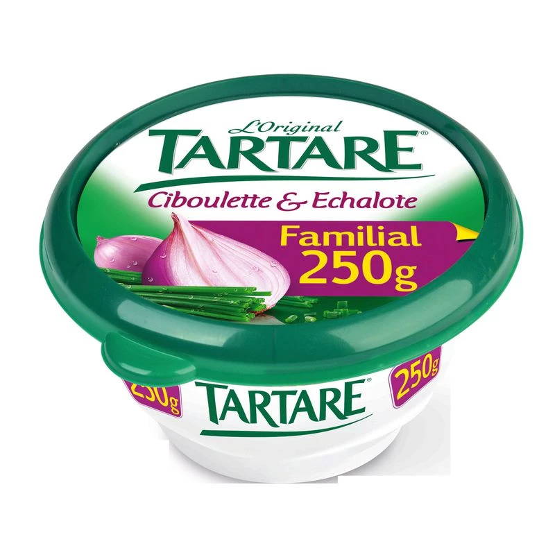 Fromage Ciboulette/echalotte. 250gr - TARTARE