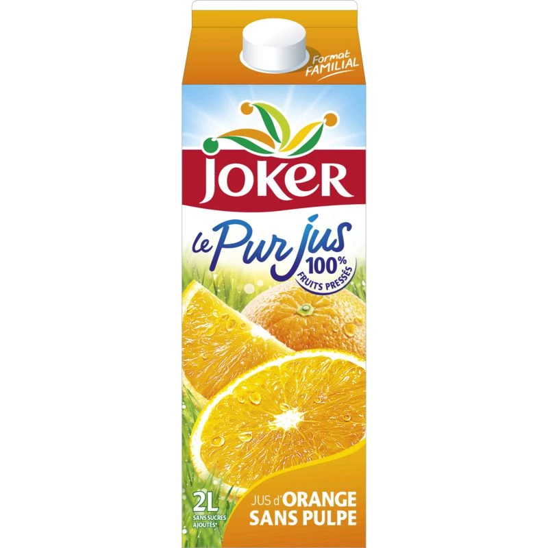 Pure orange juice 2L - JOKER