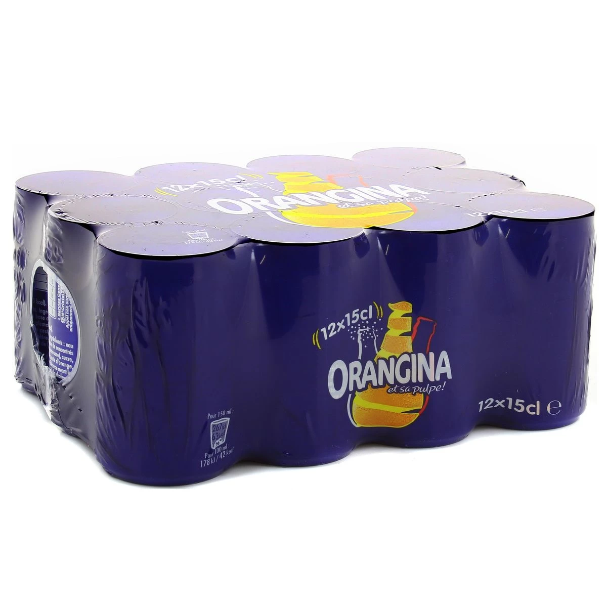 Сода апельсиновая 12x15cl - ORANGINA