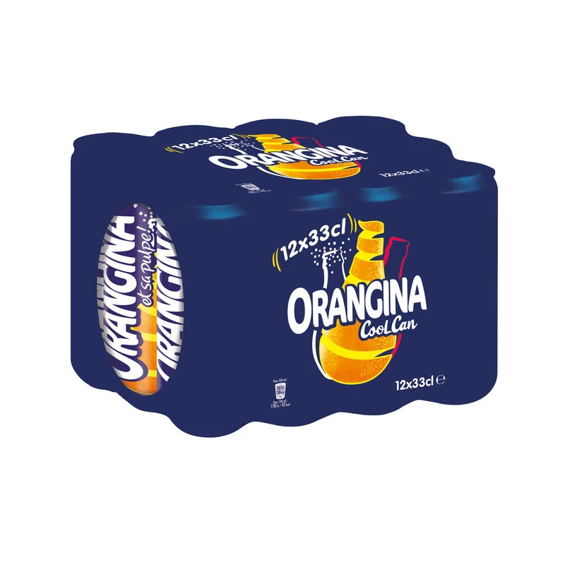 Refrigerante laranja 12x33cl - ORANGINA