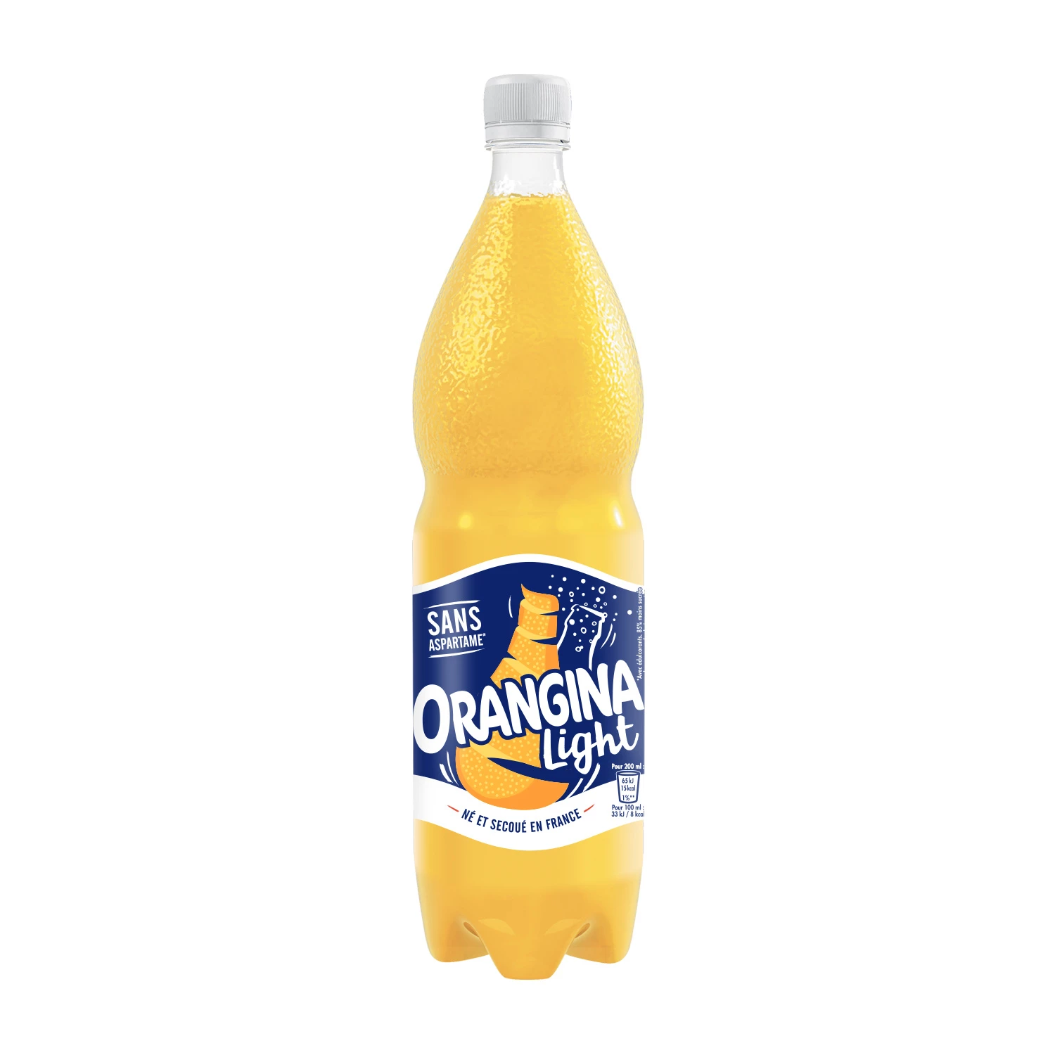 Soda d'orange zéro 1,5L - ORANGINA