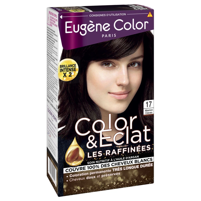 Coloration Permanente Marron Cacao 17 - Eugene Color