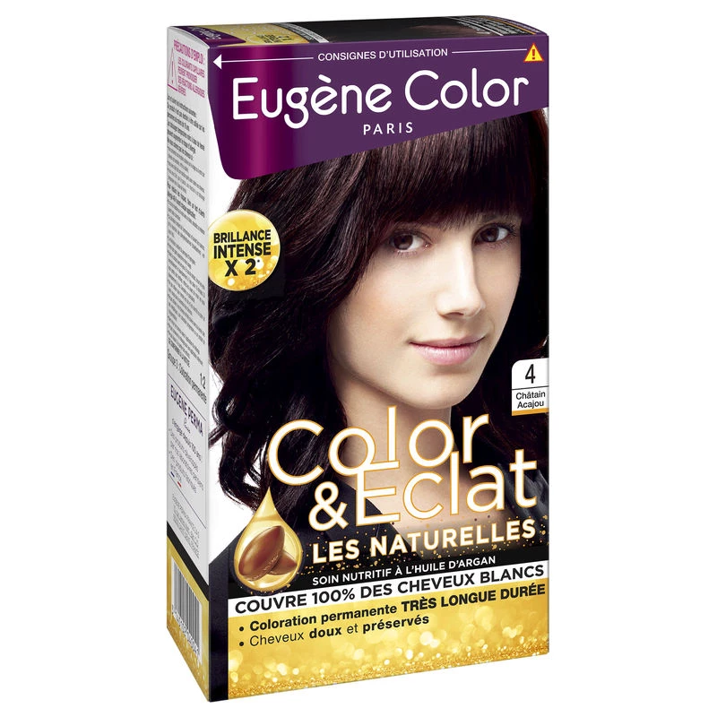 Coloration Permanente Châtain Acajou 4 - Eugene Color