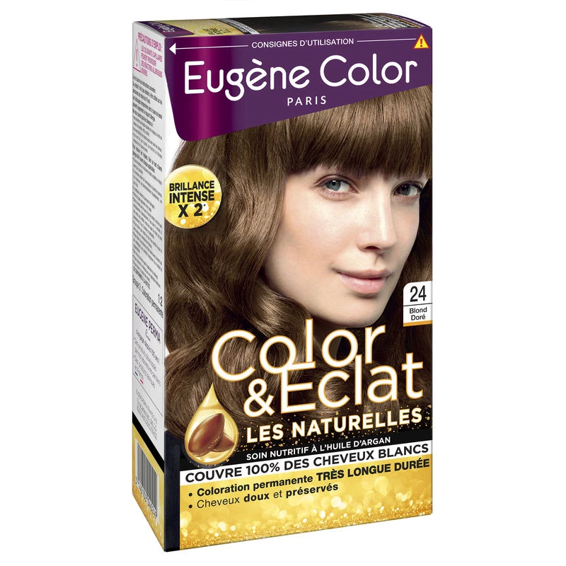 Coloration Permanente Blond Doré 24 - Eugene Color