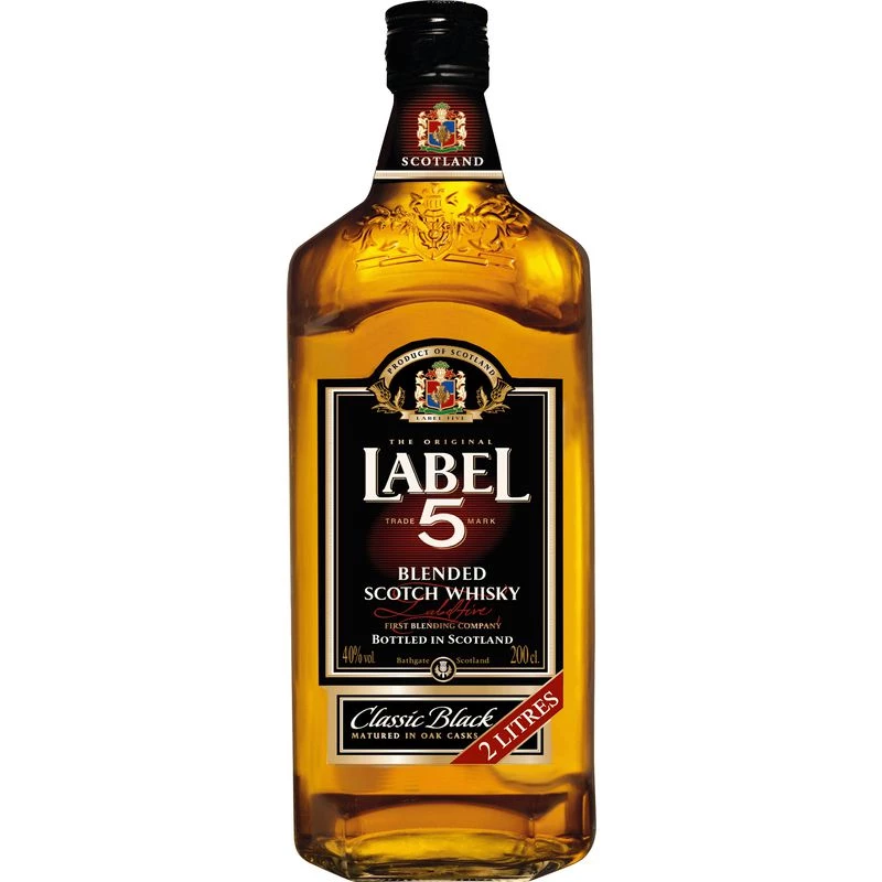 Blended Scotch Whisky Classic Black 2L - Label 5