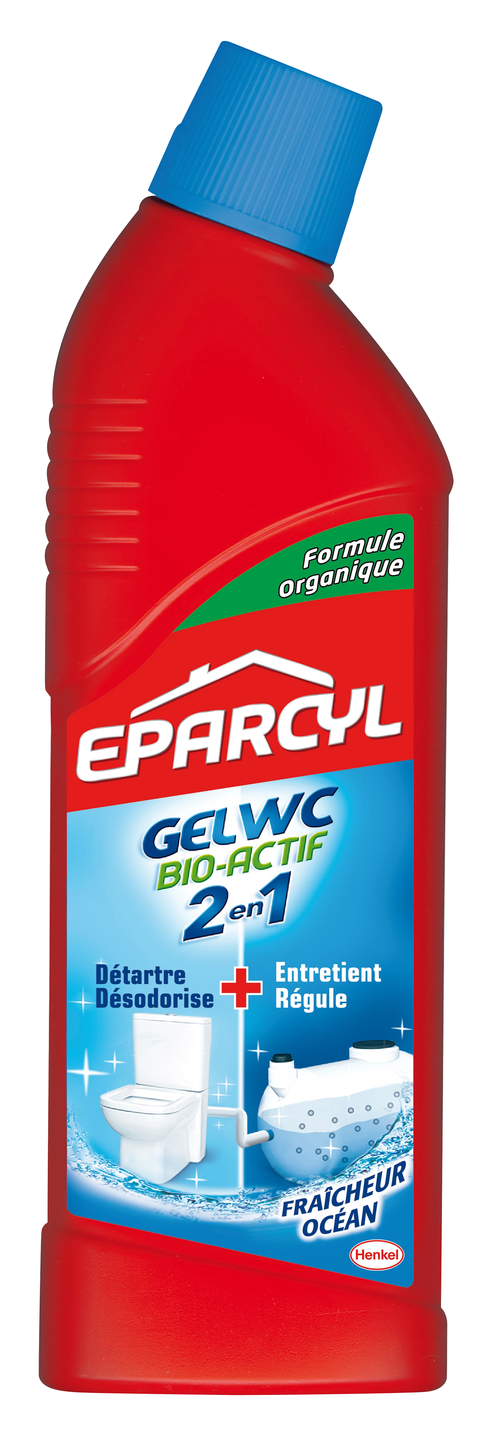 Gel toilet Bio-actif 2en1 750ml - EPARCYL