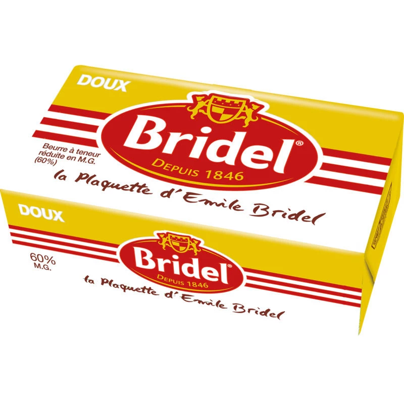 Bánh beurre doux 60% 250g - BRIDEL