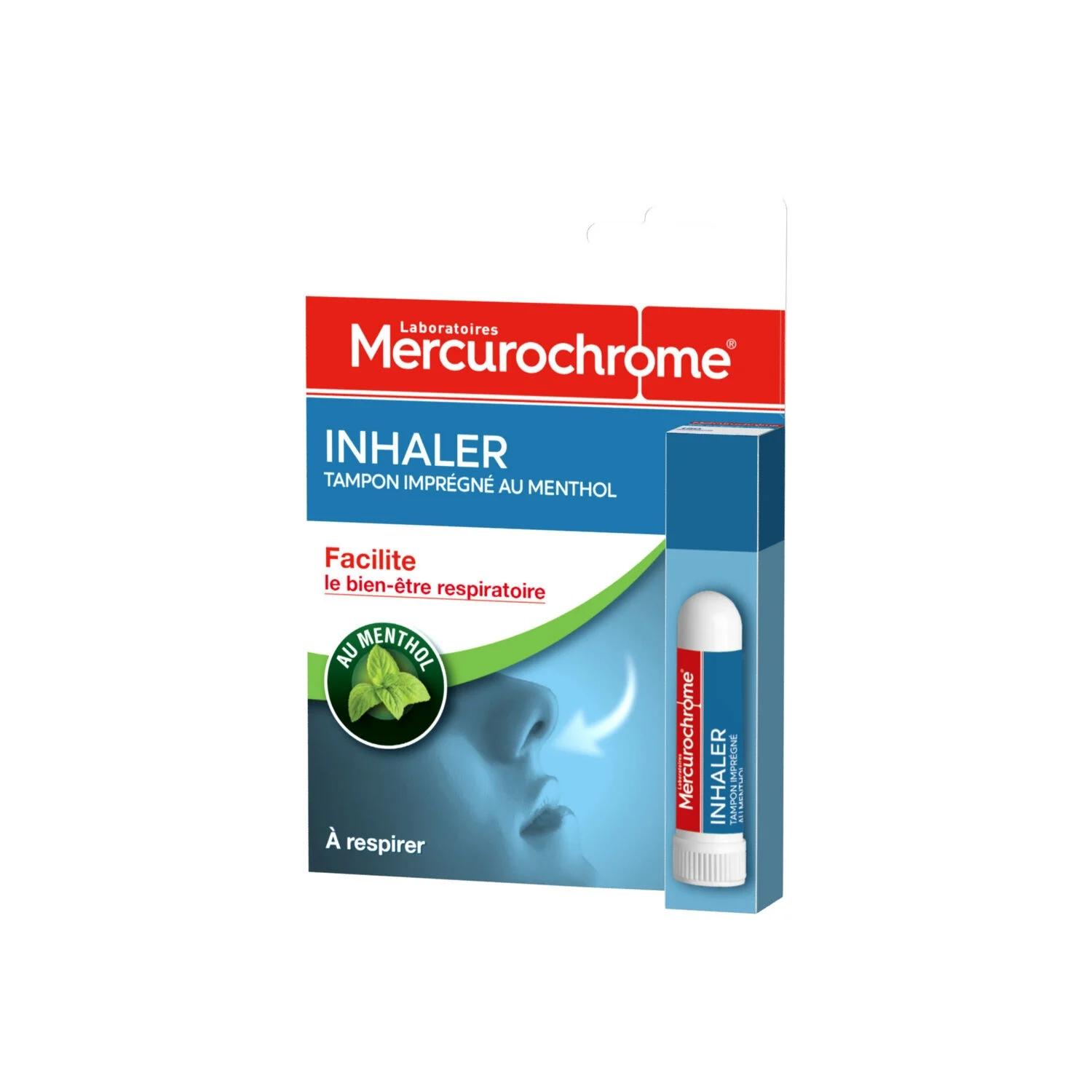 Tampon Inhalateur Imprégné Au Menthol X1 - Mercurochrome
