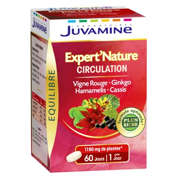 Complement Alimentaire Circulation X60- Juvamine
