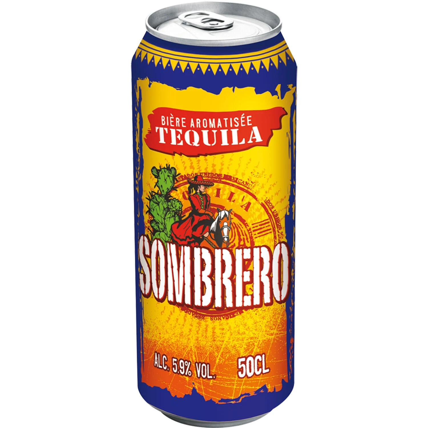 50cl Sombrero Tequila 5 9 V
