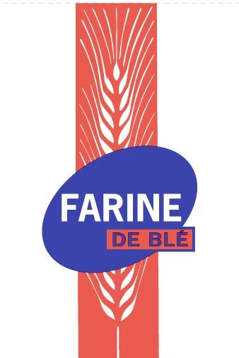 Farine Sachet T55 Tricolore 1kg - Grands Moulin De Paris