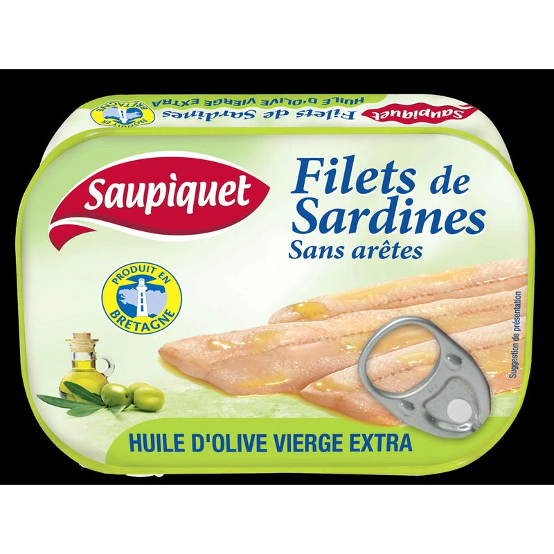 沙丁鱼片，70g - SAUPIQUET