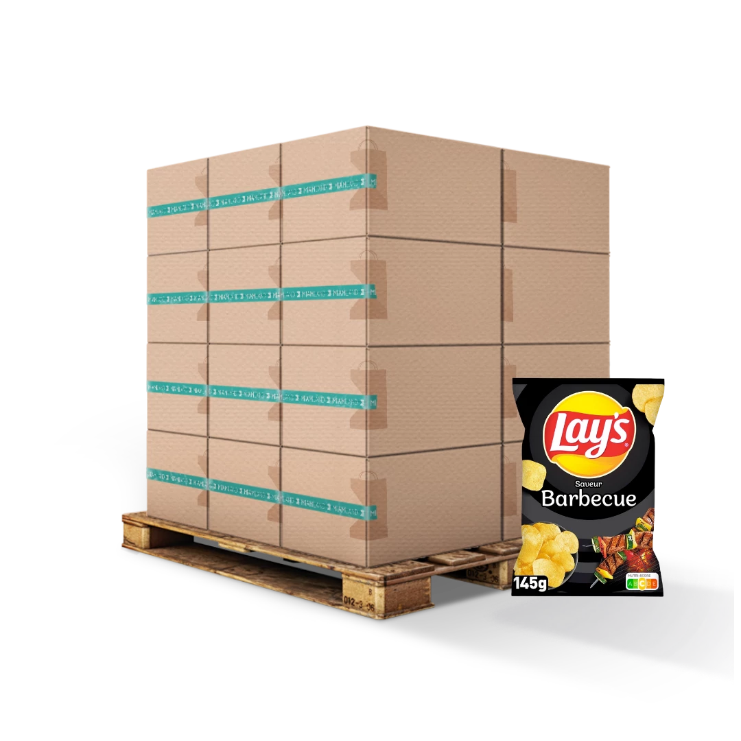 Chips Barbecue 145g X20 - LAY'S