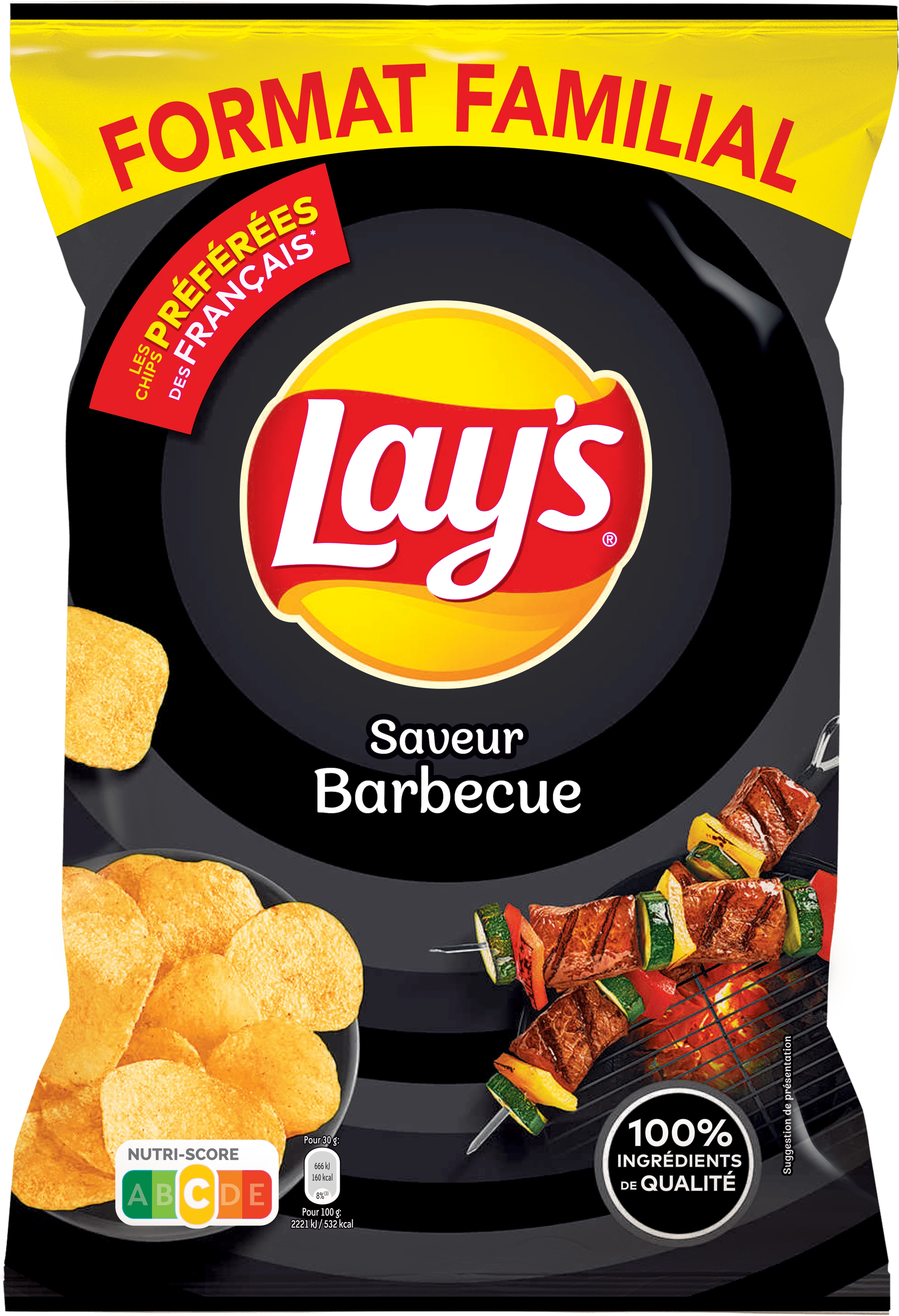 Chips Barbecues, 250g - LAY'S