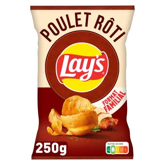 250g Lay S Poulet Roti Định dạng