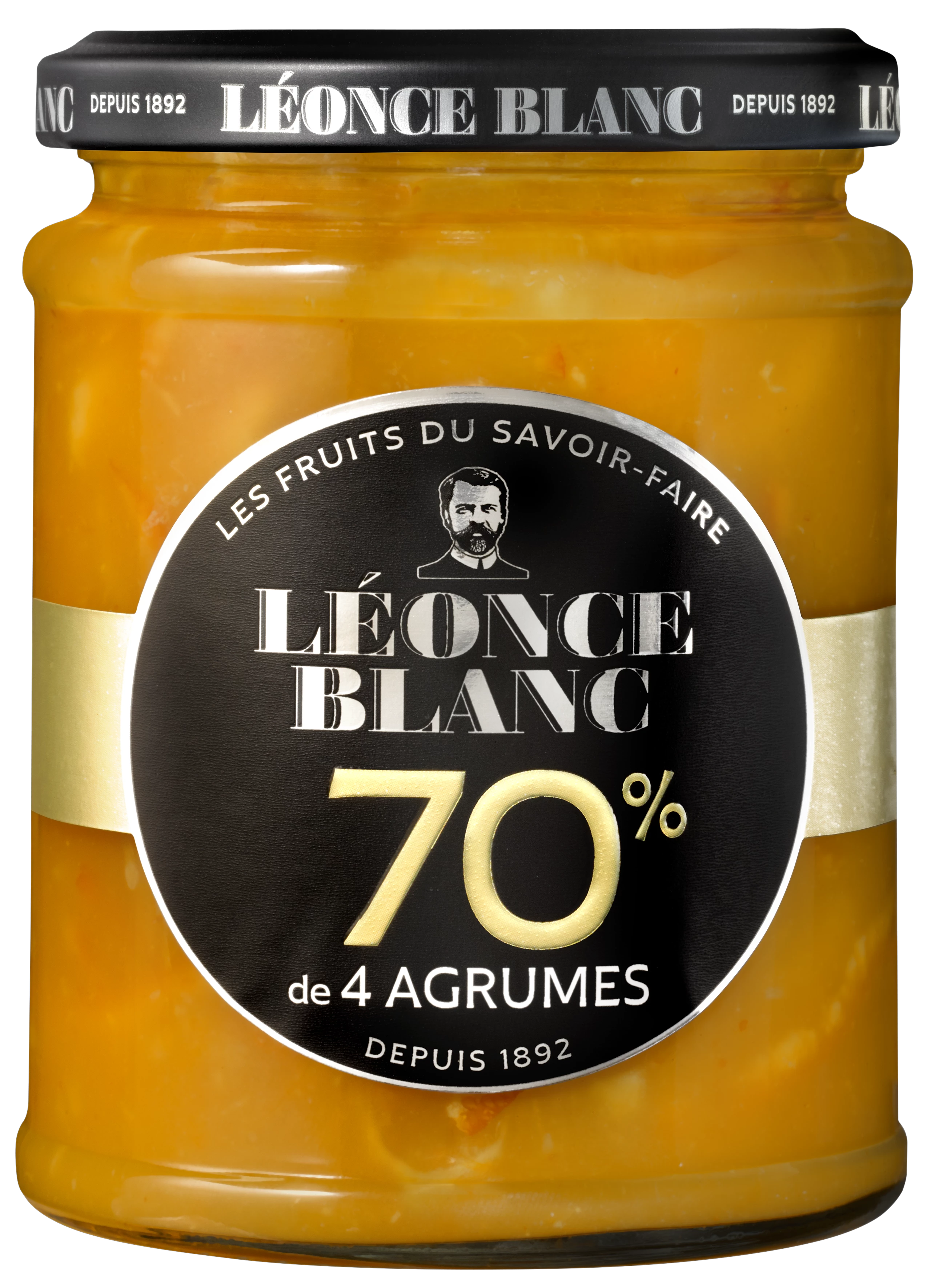 Jams with 4 Citrus Fruits 320g - LEONCE BLANC