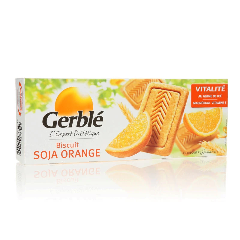 Biscuit soja/orange 280g - GERBLE