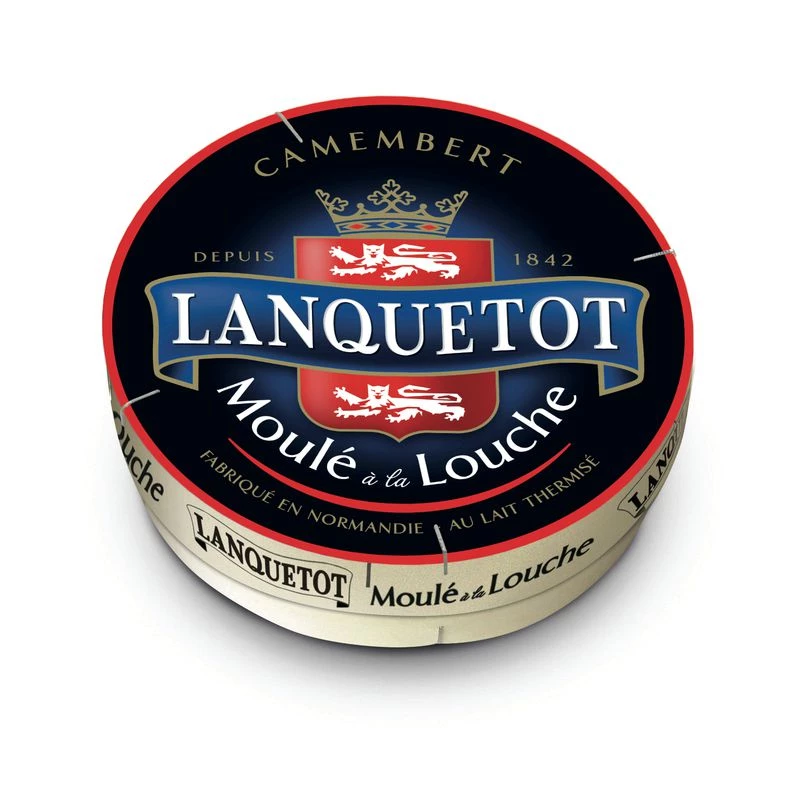 Camembert cheese molded with a ladle 250g - LANQUETOT