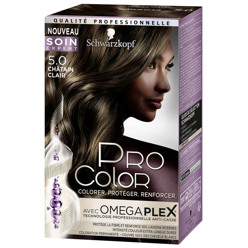Coloration chatain clair 5.0 SCHWARZKOPF