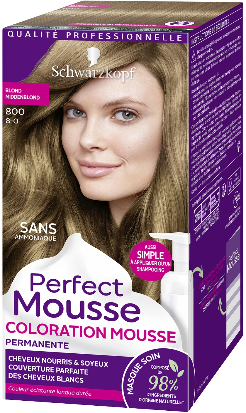 Perfect Mousse 800 Blond