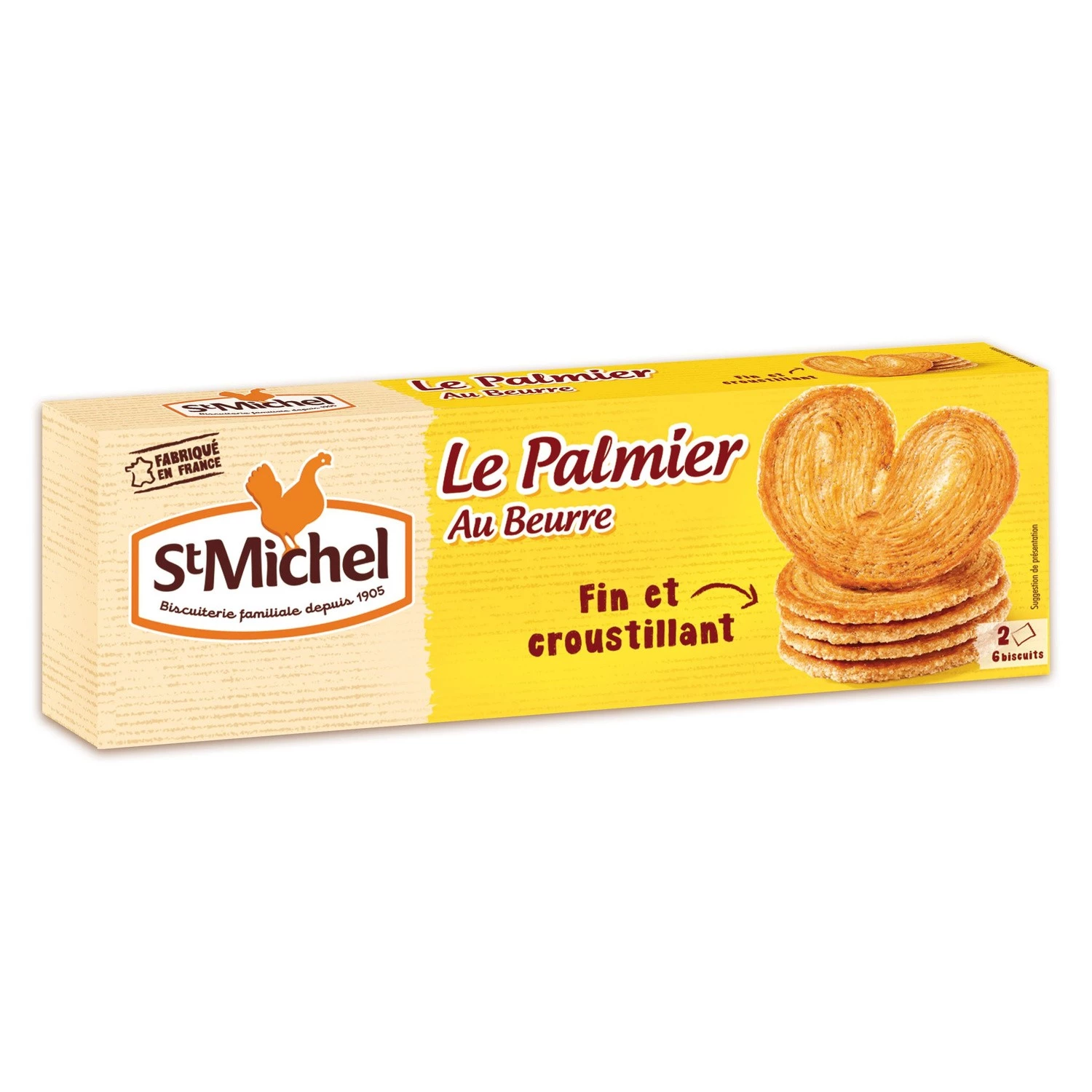 Palmier Beurre 87g - ST MICHEL