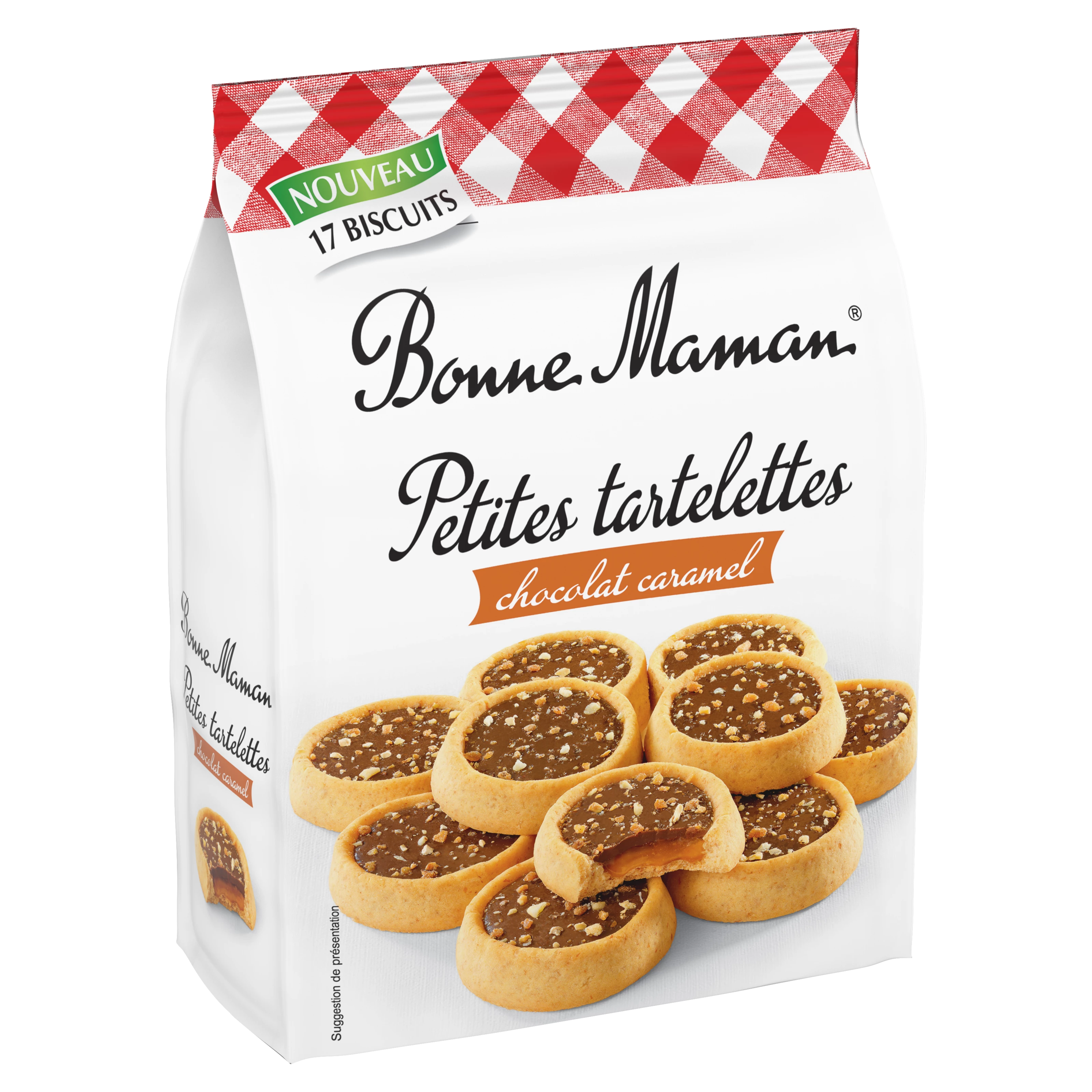 Caramel Chocolate Tartlet 250g - BONNE MAMAN