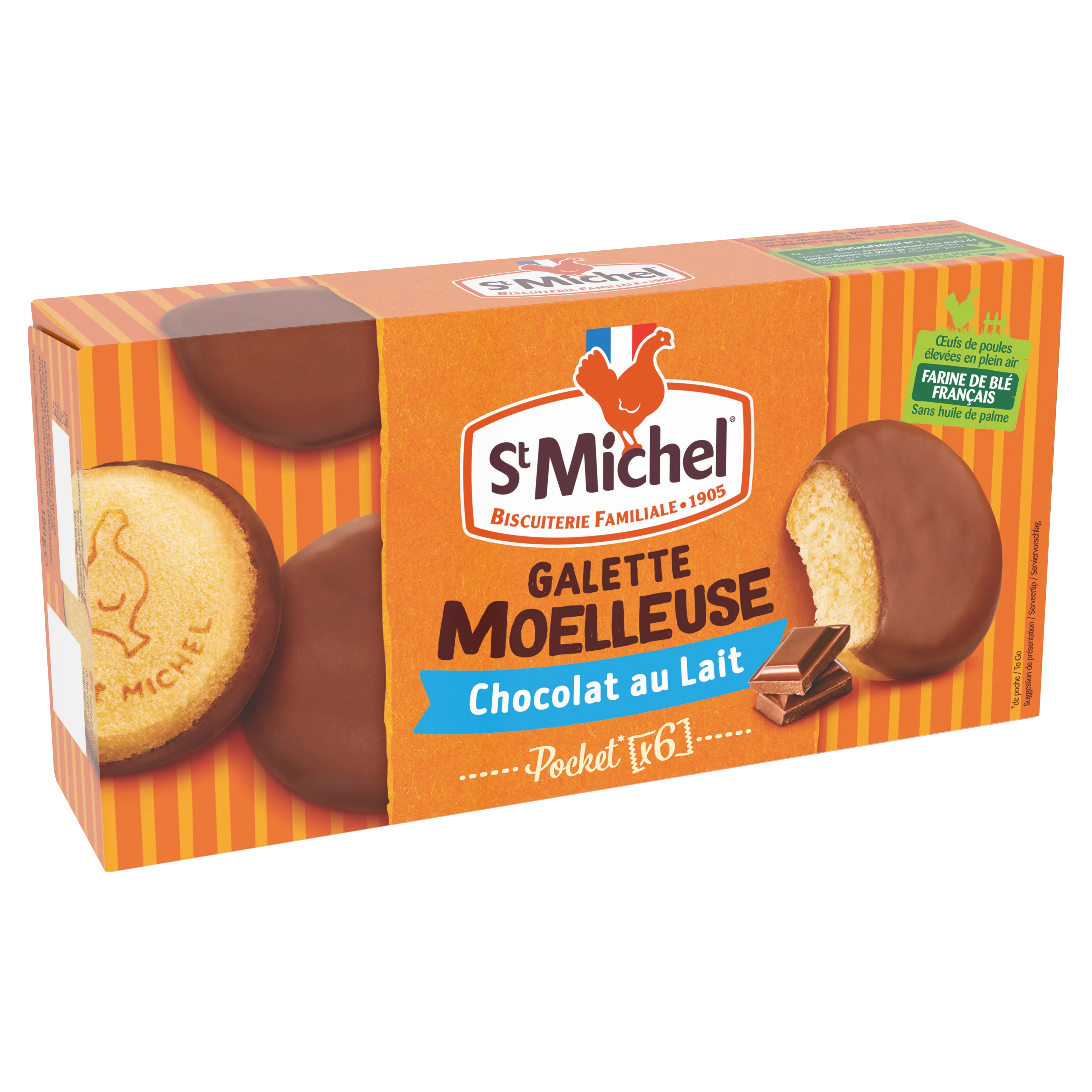 ソフトミルクチョコレートケーキ 180g - ST MICHEL