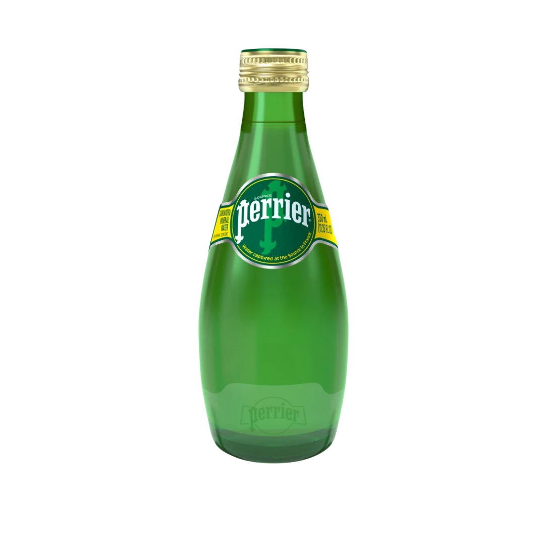Natural Mineral Sparkling Water, 33cl - PERRIER