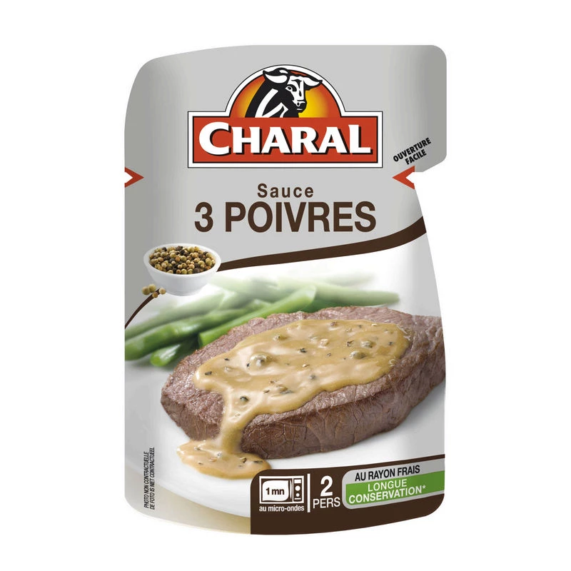 Salsa Charal 3 Pimientos 120g