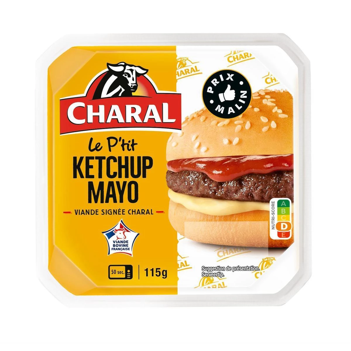 Burger Ketchup Mayo 115g - Charal