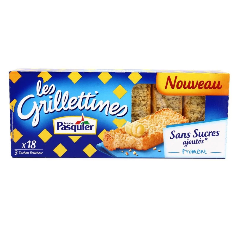 Grilletine với lúa mì không thêm đường 255g - PASQUIER