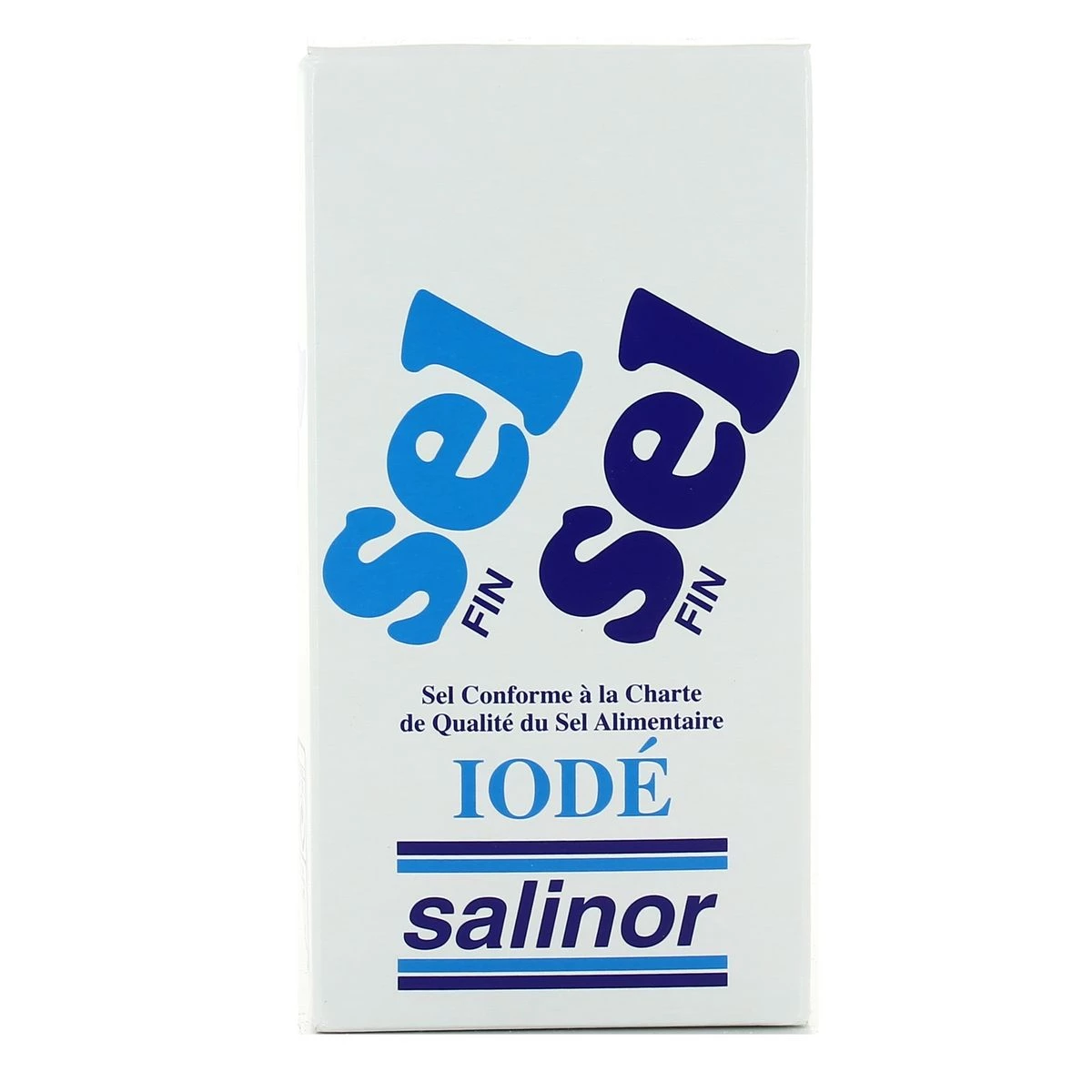 Соль мелкая йодированная 1кг - Salinor