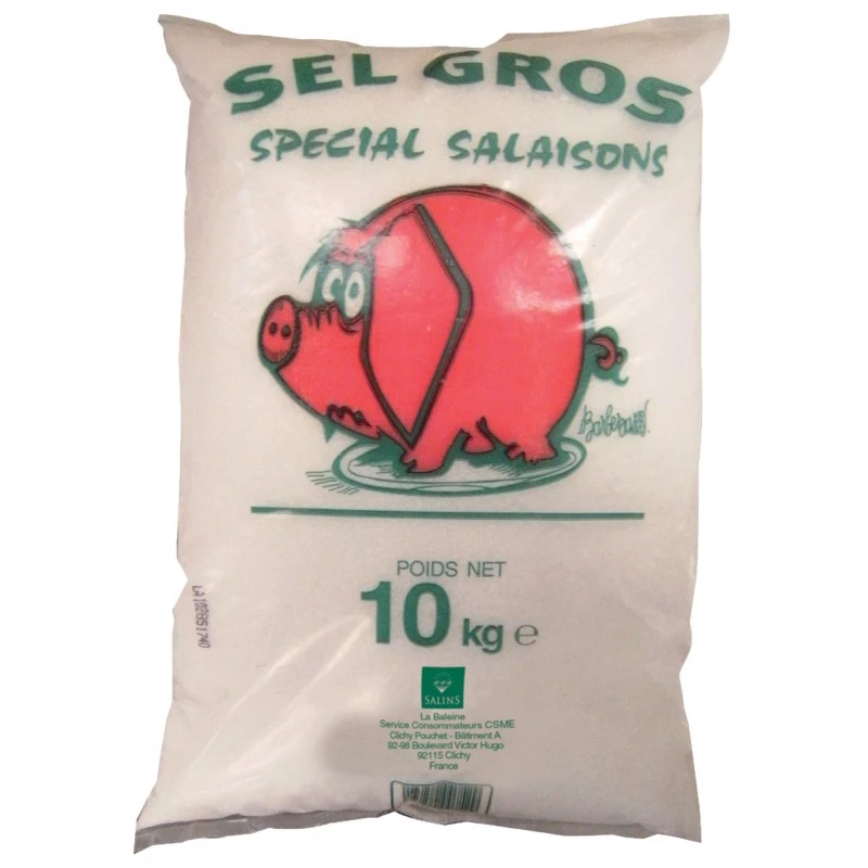 Соль морская крупная специального посола 10 кг