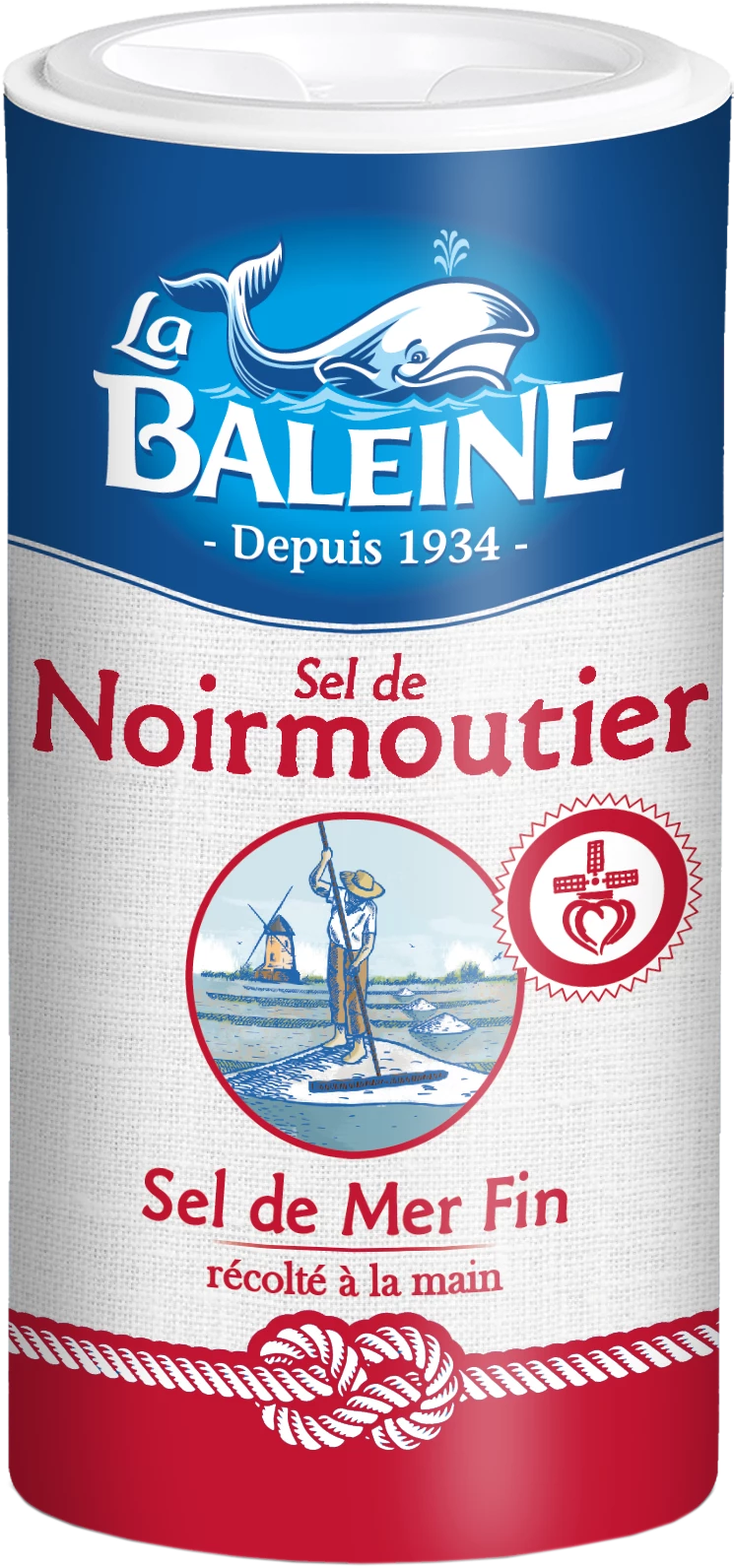 Sel Fin De Noirmoutier 250g - LA BALEINE