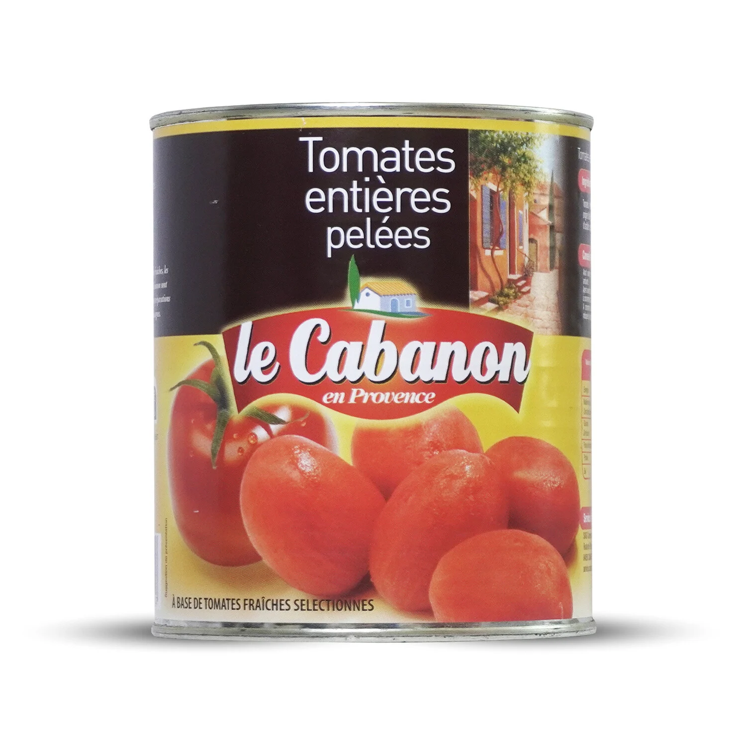 Tomates Entières Pelées 476g - Le Cabanon