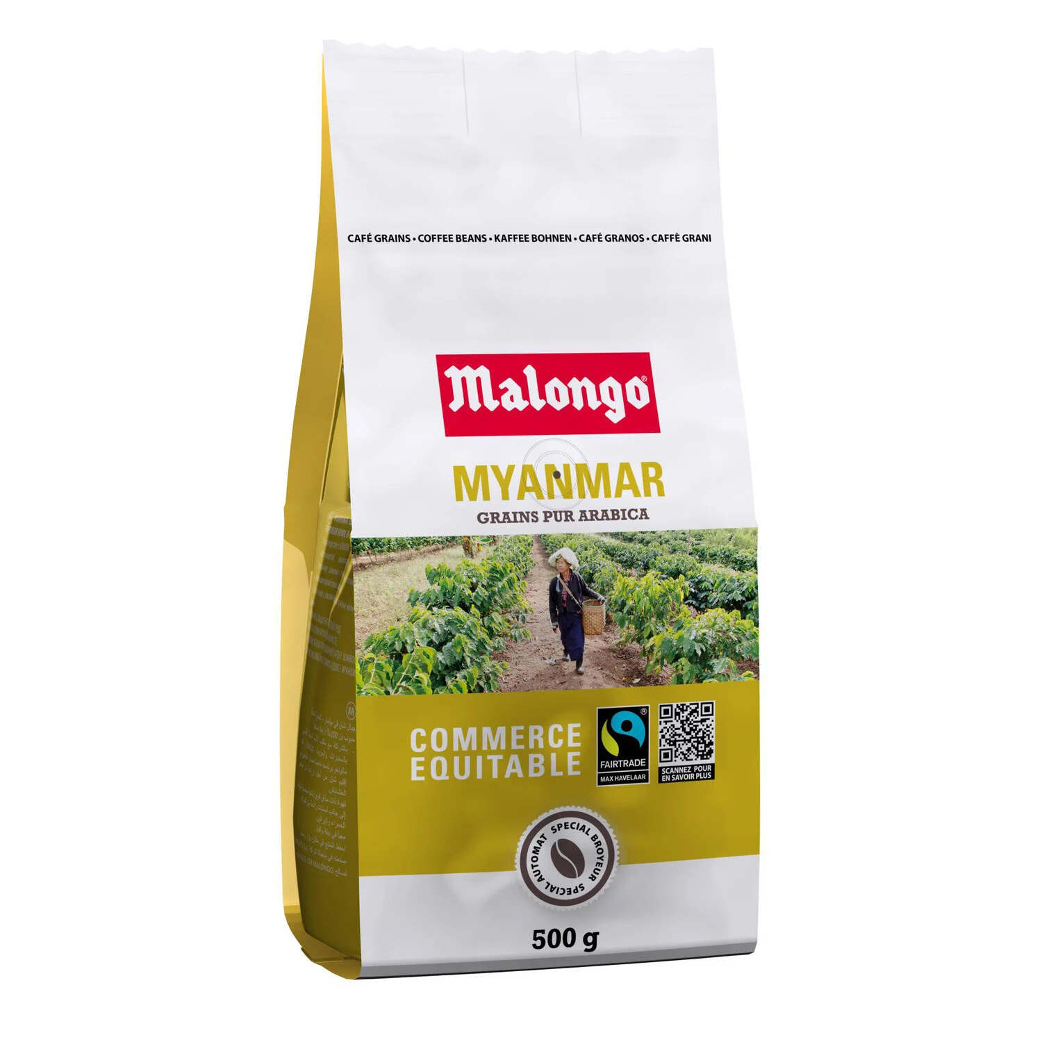 500 g de granos de Myanmar