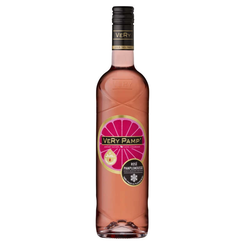 Vin Rosé Aromatisée Saveur Pamplemousse, 10°, 75cl - VERY