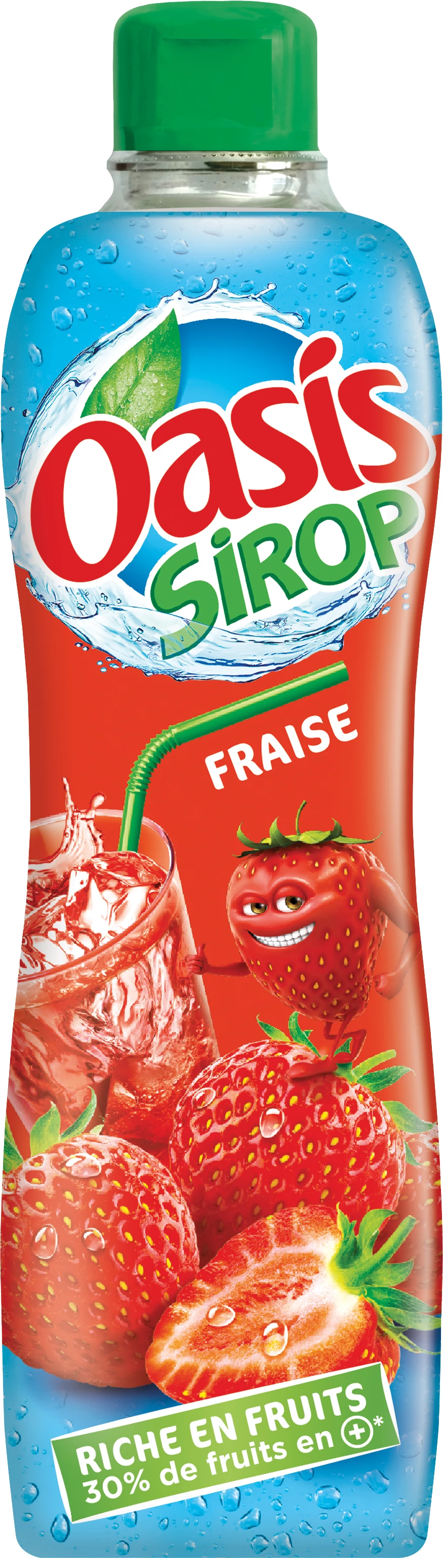Sirop fraise 75cL - OASIS