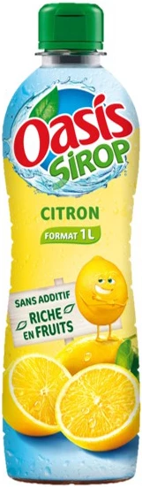 Oasis Lemon Syrup 1l