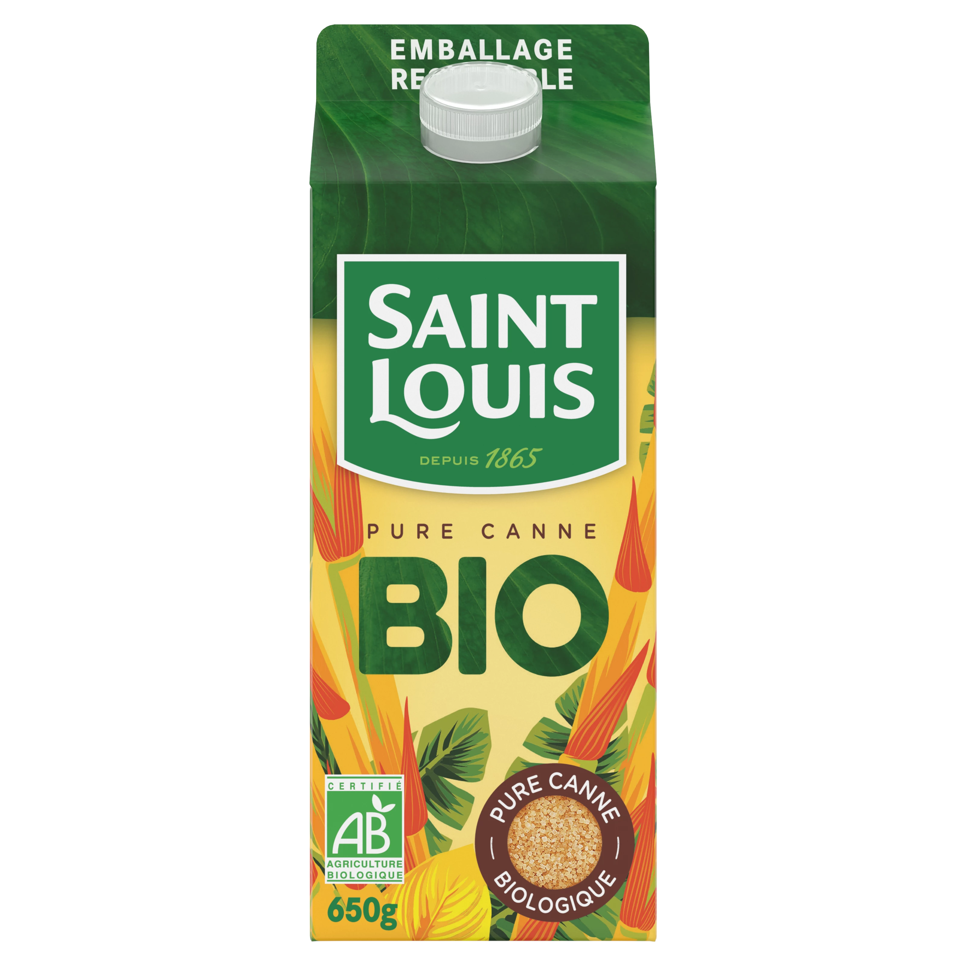 Organic Pure Cane Powdered Sugar Pack 650g - SAINT LOUIS
