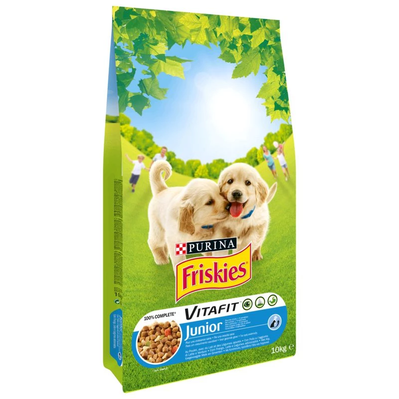 Croquettes pour chien junior Vitafit Friskies 10 kg - PURINA