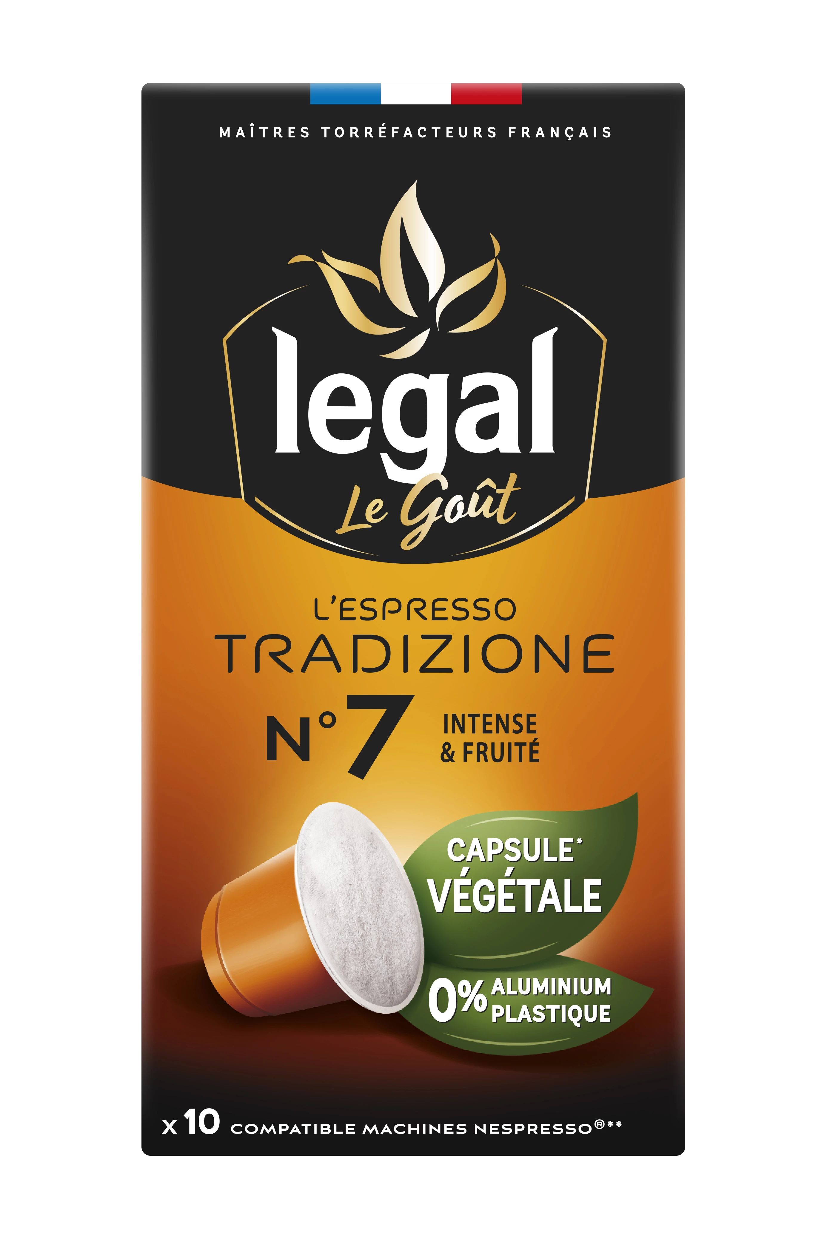 Legal Espres Tradizx10caps 50g