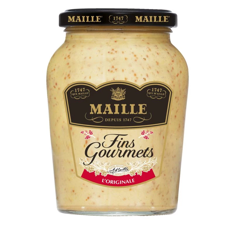 Moutarde F.gourm. Maille 340g