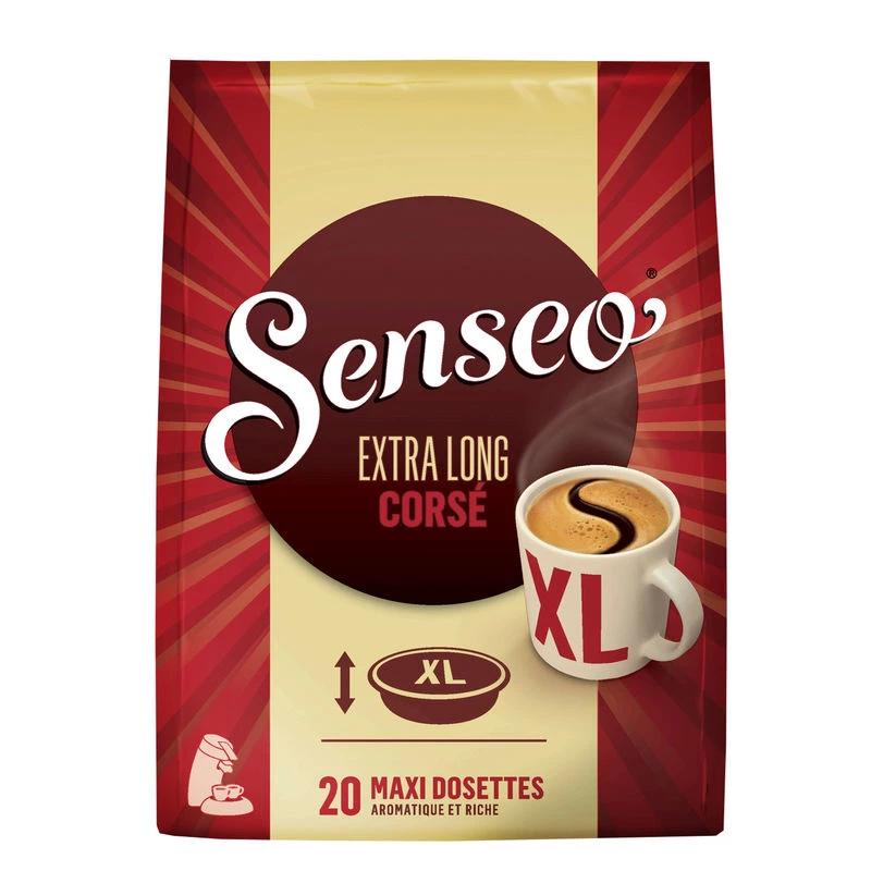 Cà phê đặc dài XL x20 vỏ 250g - SENSEO