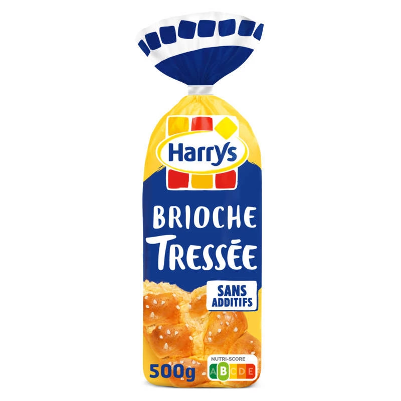 Bánh Brioche bện trơn không chất phụ gia 450g - HARRYS