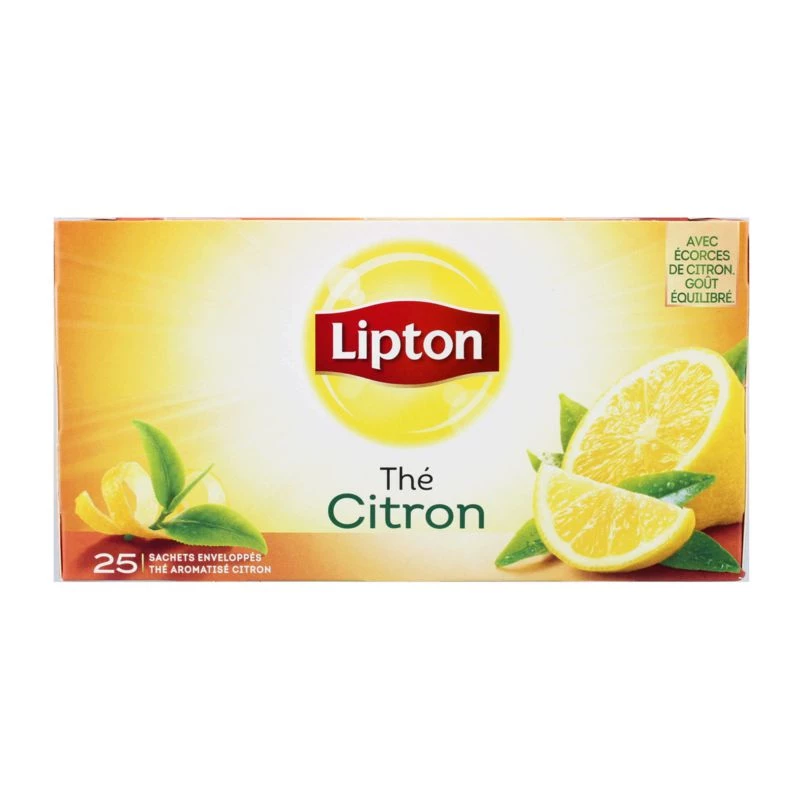 Thé citron x25 40g - LIPTON